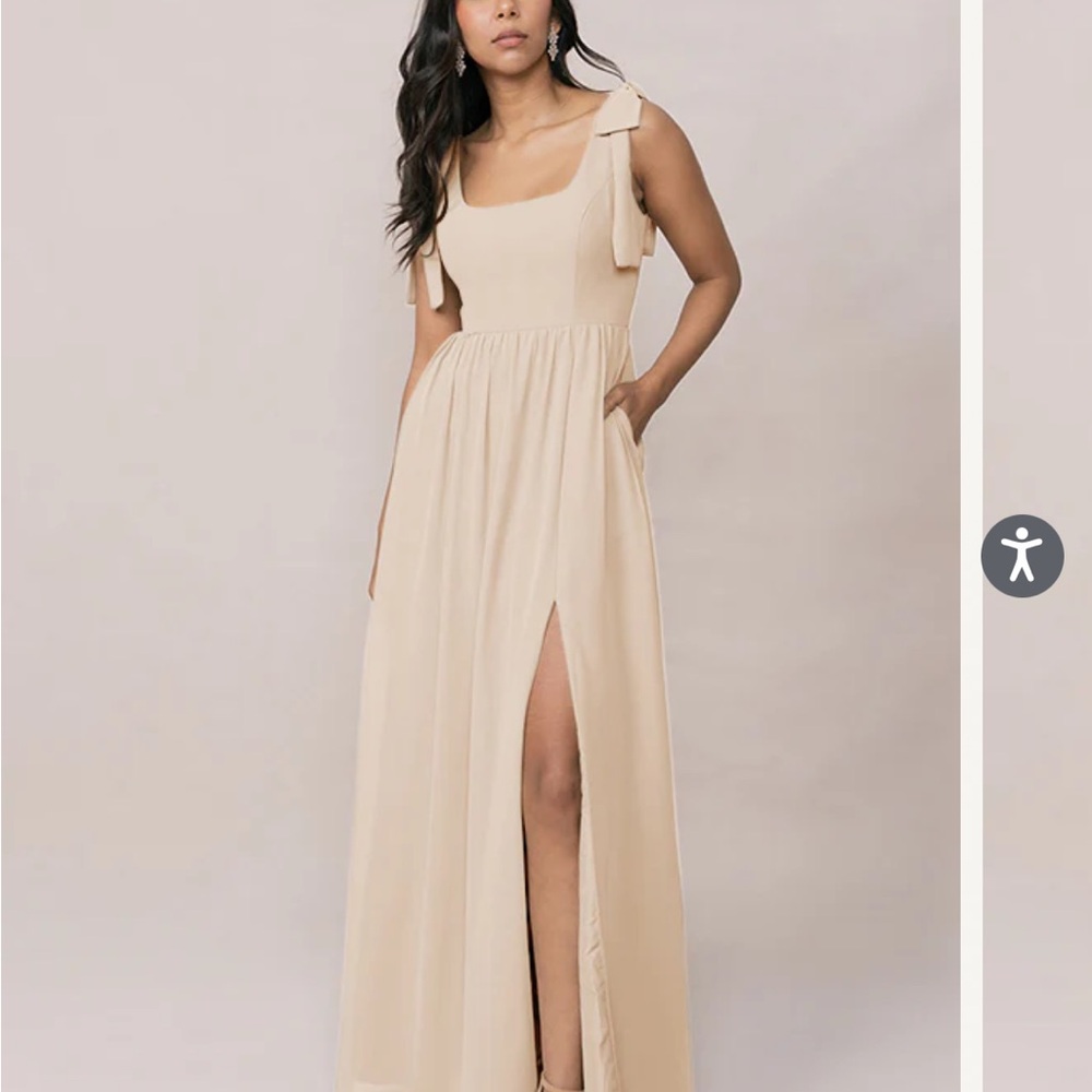Revelry Chiffon Bowie Dress